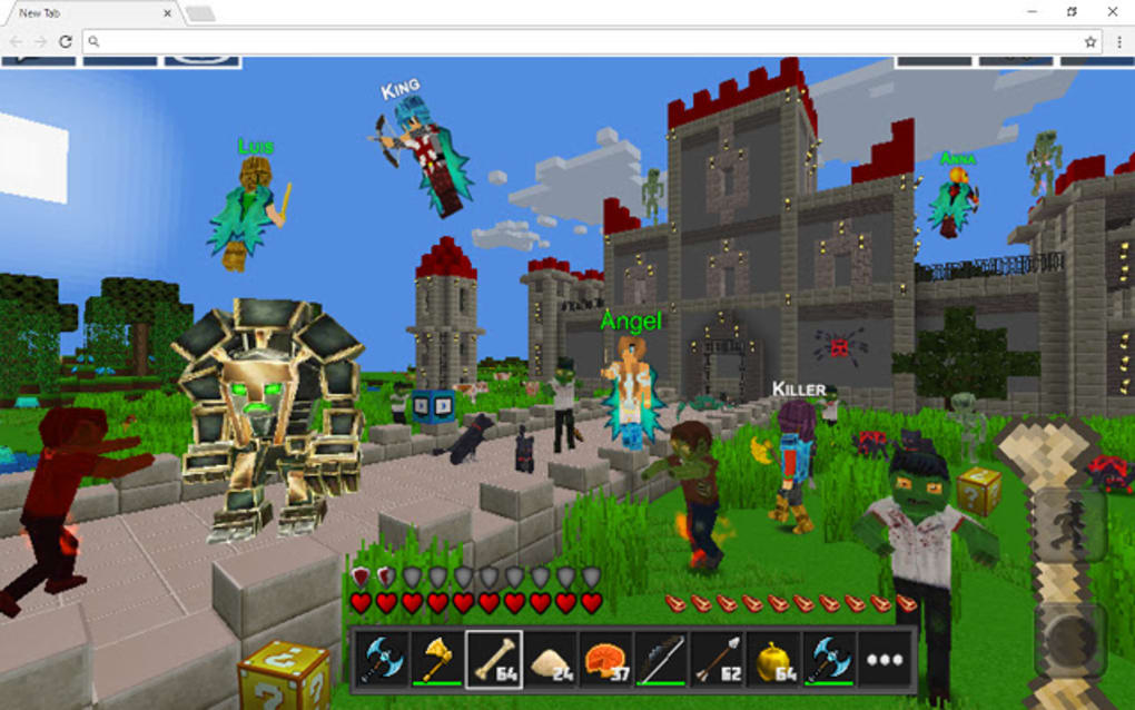 Planet Craft: Mine Block Craft for Google Chrome - Extension Download