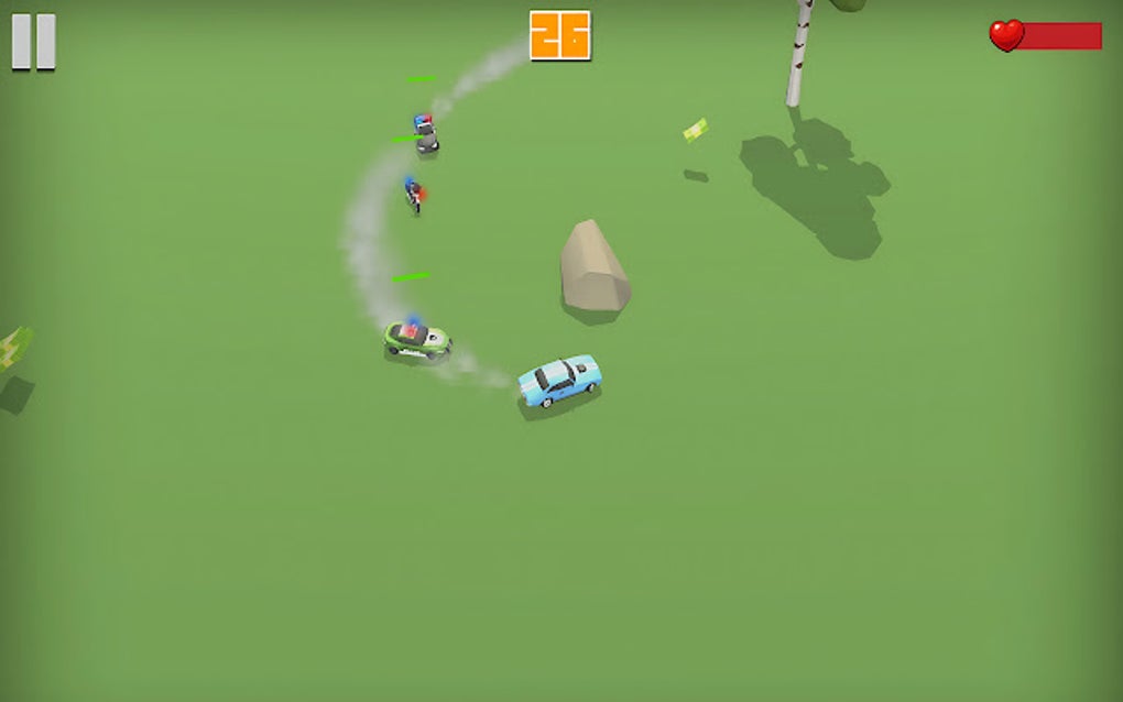 Endless police car chase games for Google Chrome - Extension Download