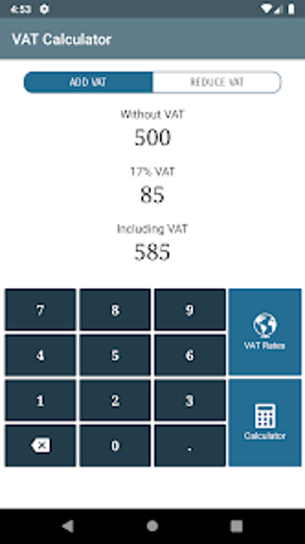 VAT Calculator for Android Download