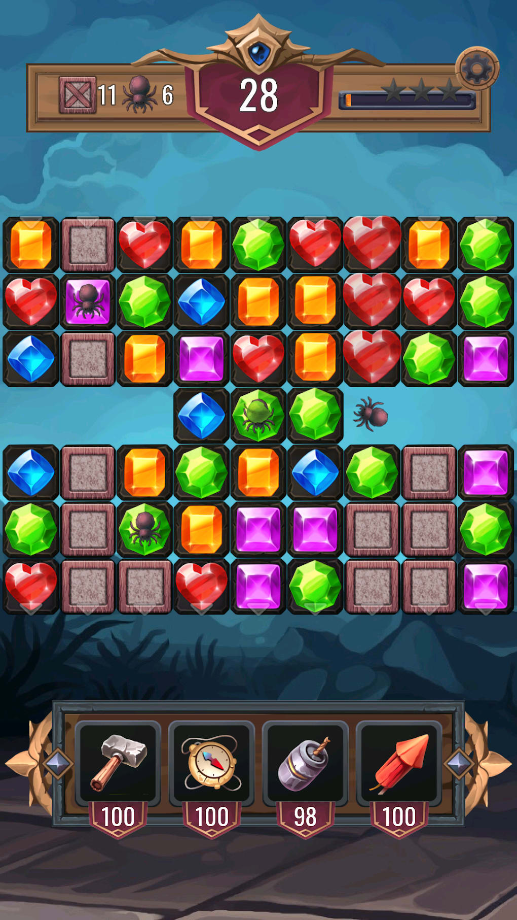 diamond-dungeon-match-3-games-android