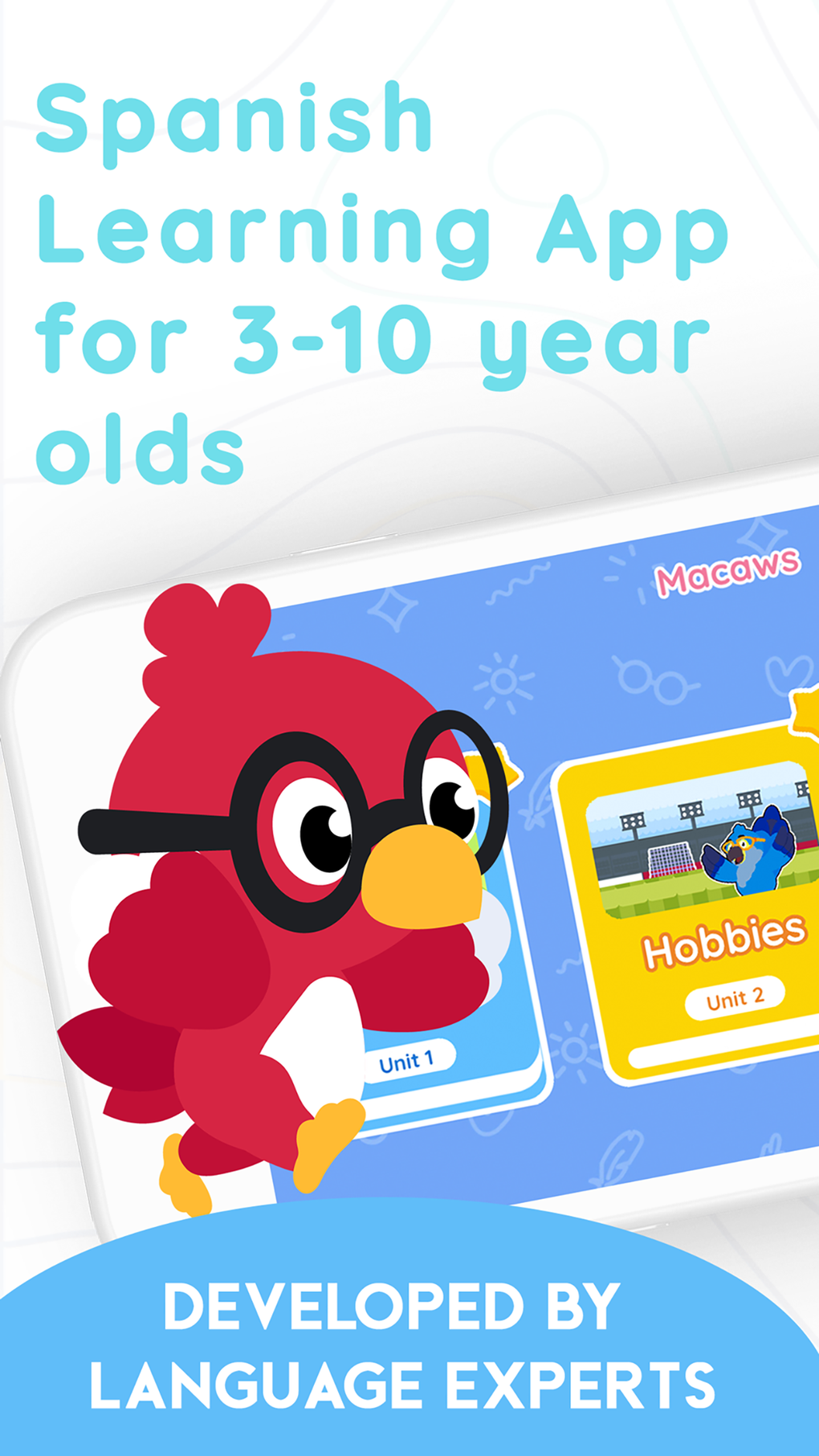 Loritos learn spanish for kids para iphone download