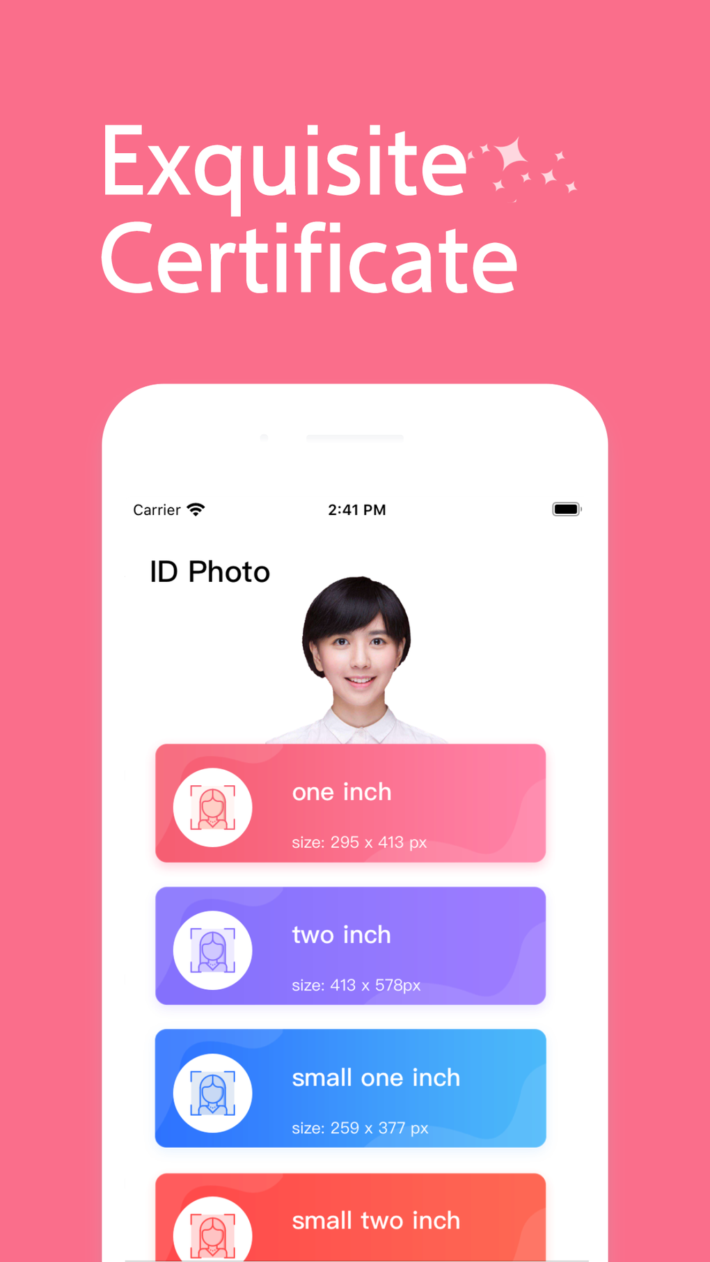 Selfie ID Photo for iPhone - Download