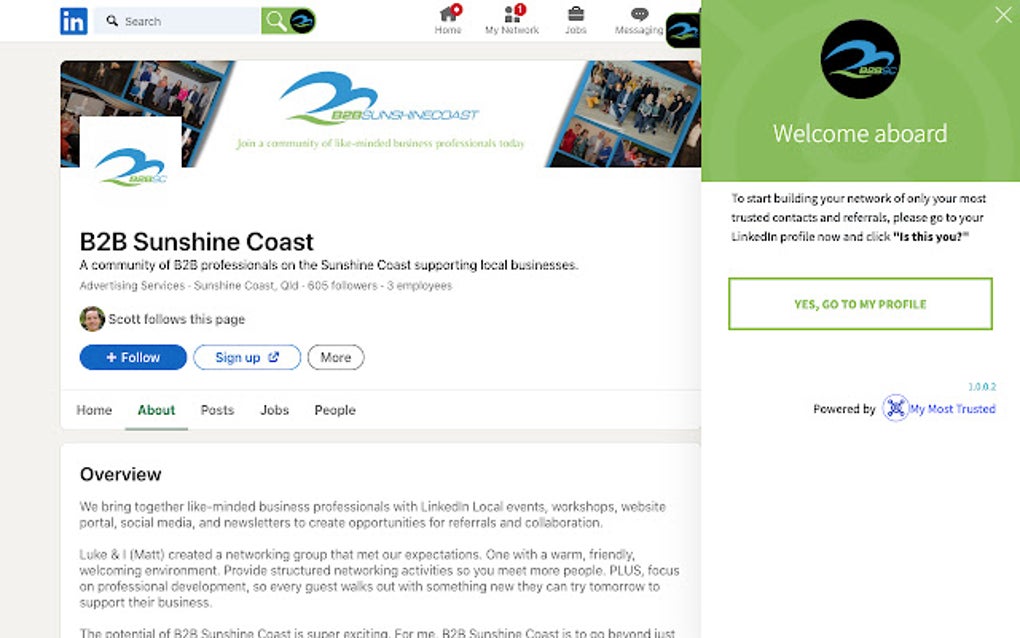 B2B Sunshine Coast For Google Chrome - Extension Download