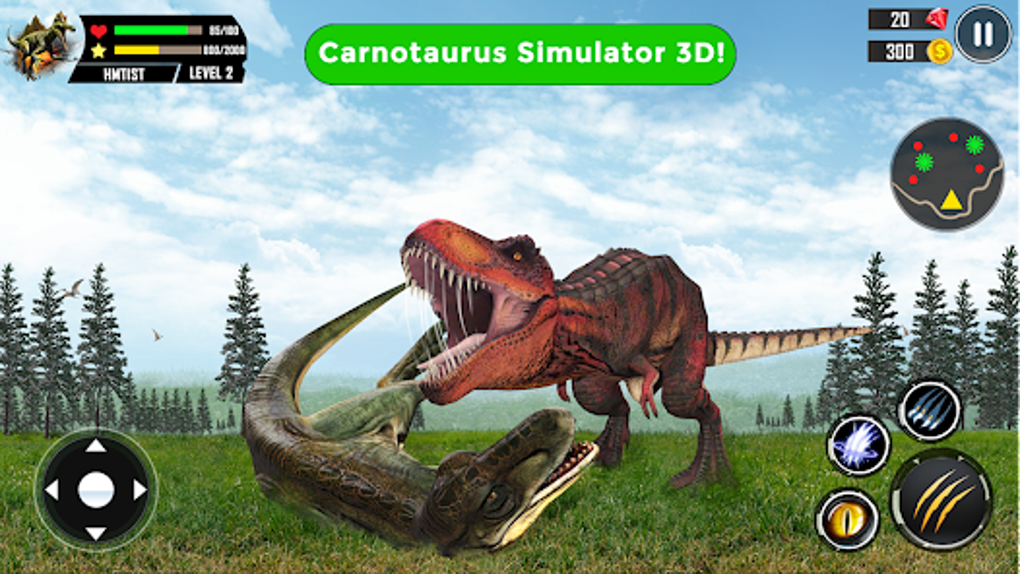 Carnotaurus Simulator dinosaur for Android - Free App Download