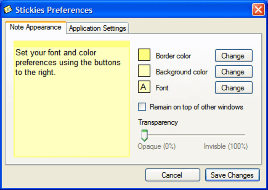 stickies for windows xp file location