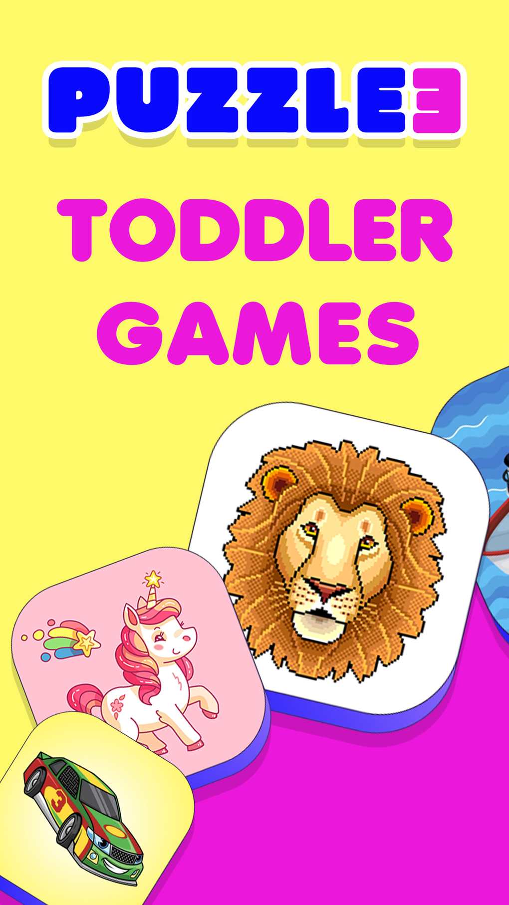 Preschool kids games 3 puzzlee for iphone 