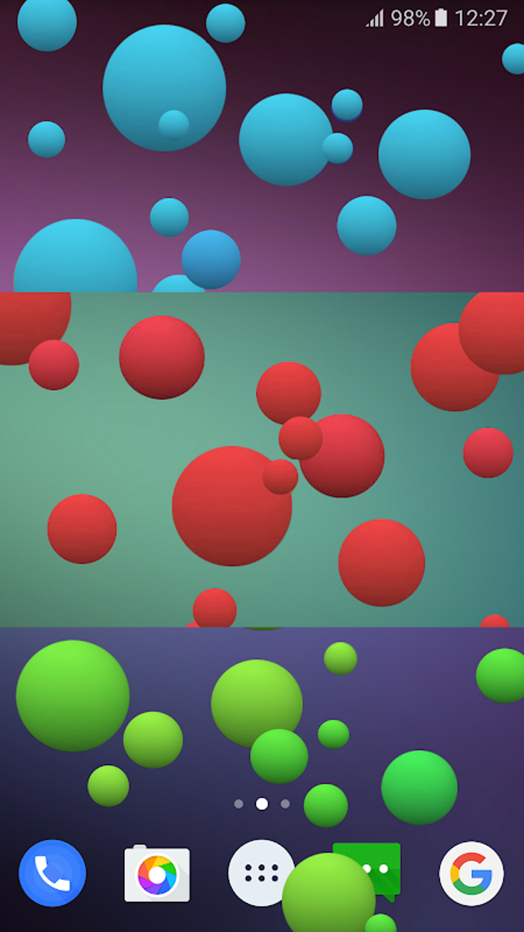 Colorful Bubble Live Wallpaper APK for Android - Download