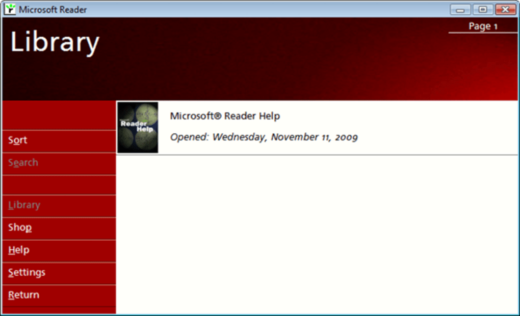 download microsoft reader for windows 7