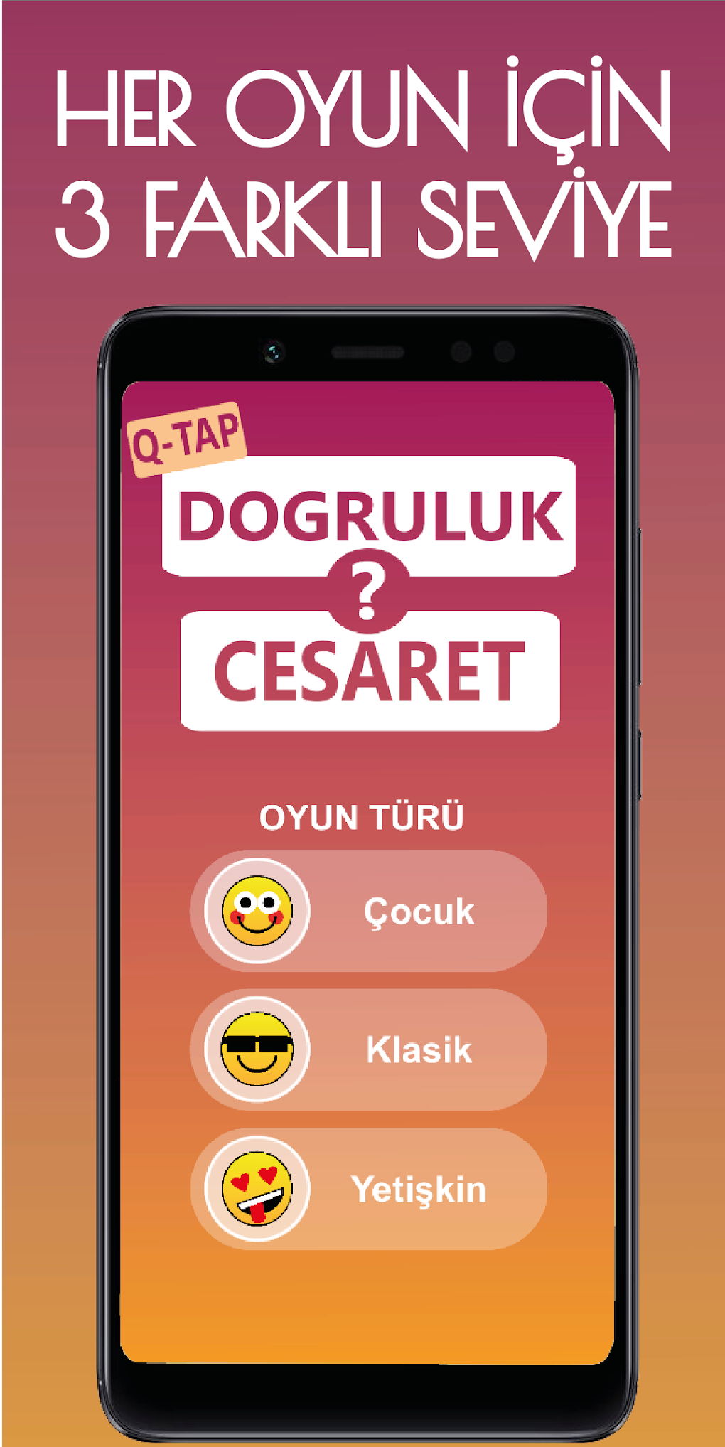 Q-TAP: Ücretsiz Doğruluk mu Ce для Android — Скачать