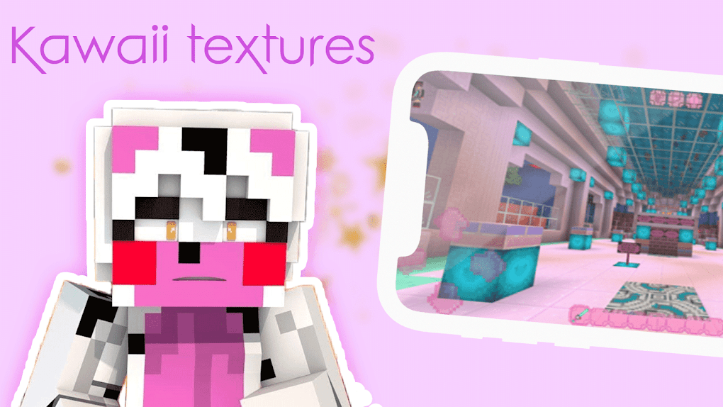 Pink Minecraft Block Skin