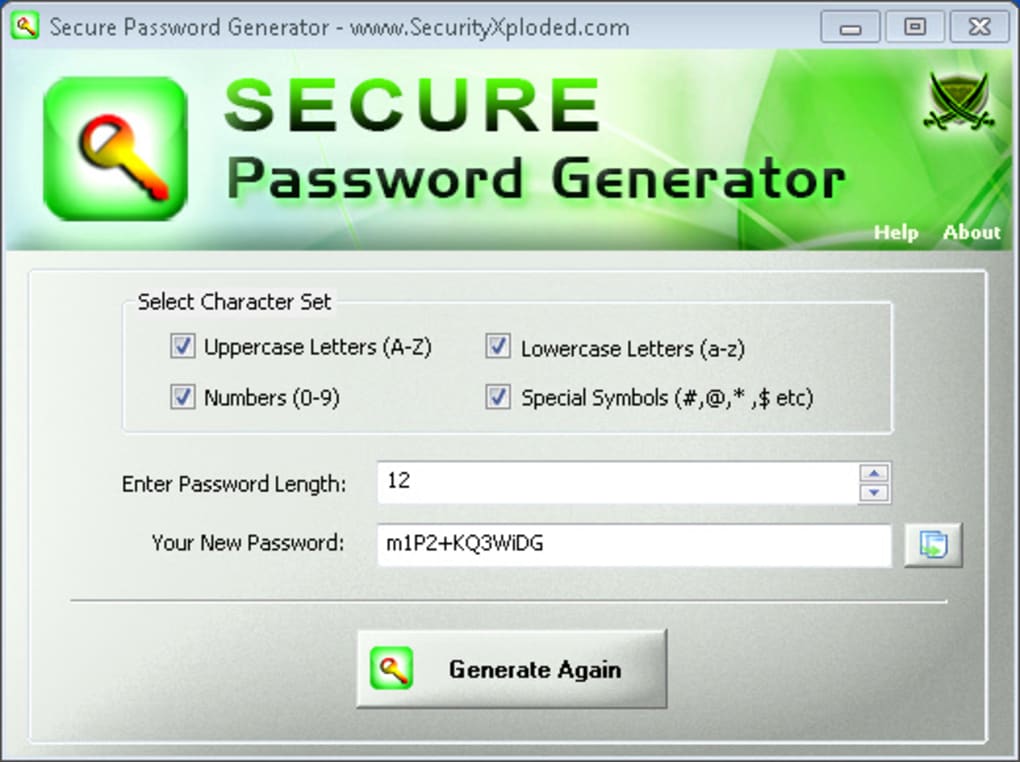 PasswordGenerator 23.6.13 for windows download free