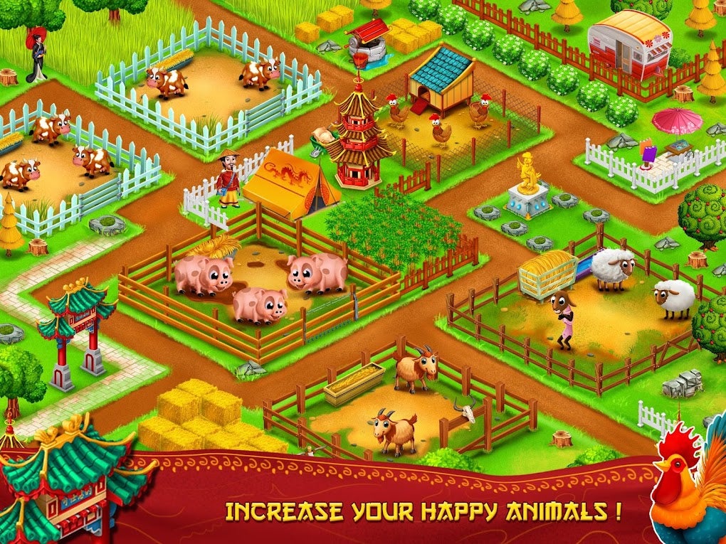 Download do APK de Happy Town Farm Offline para Android