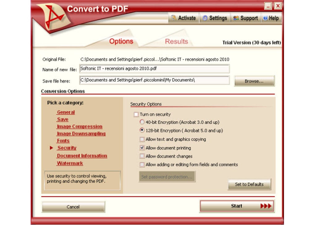 Convert to pdf download