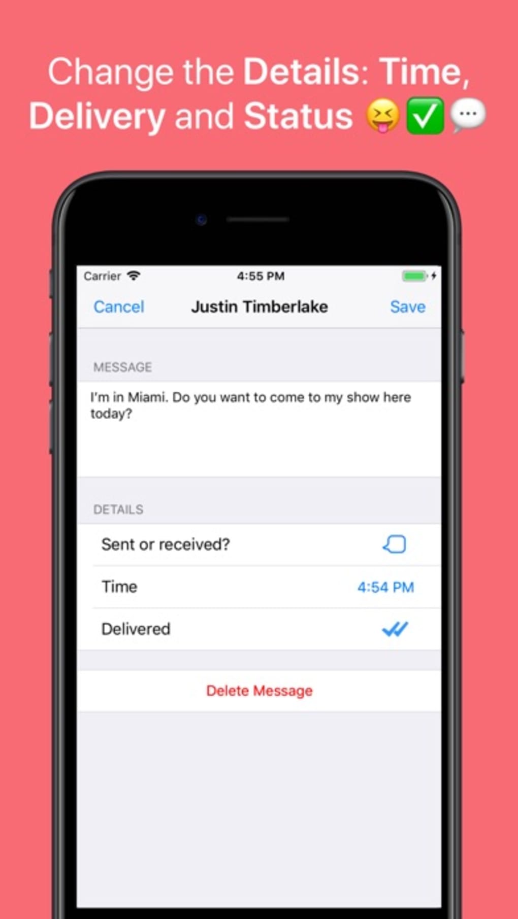 WhatsFake Pro Create Fake Chat for iPhone - Download IOS
