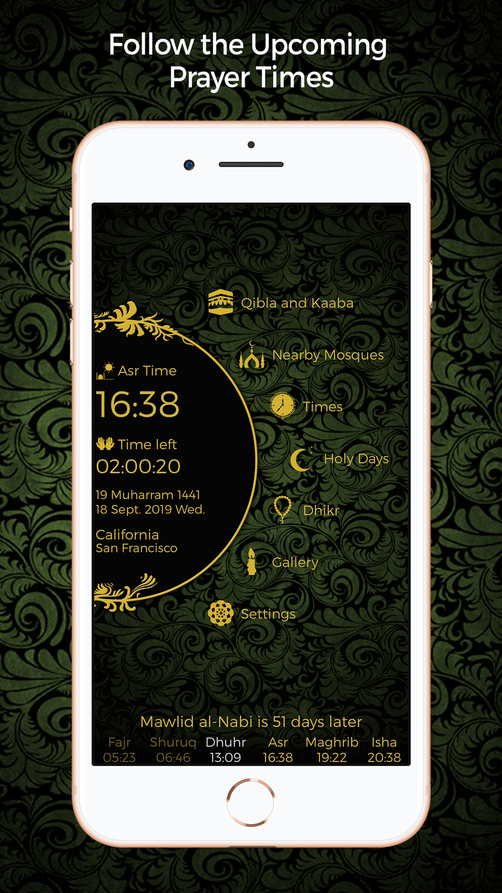 Prayer Times: Pro Athan. Qibla для iPhone — Скачать