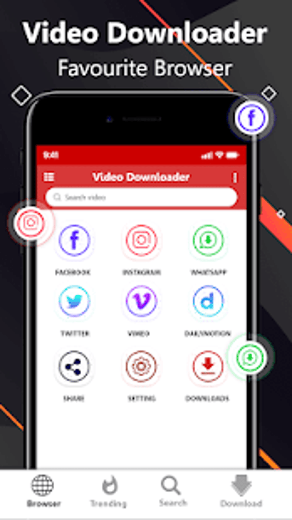 Free video downloader app - save from net для Android — Скачать