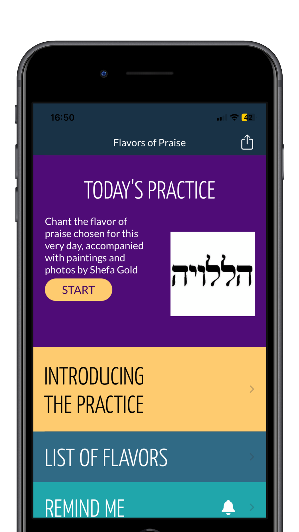 Shefa Gold - Flavors of Praise for iPhone - Download