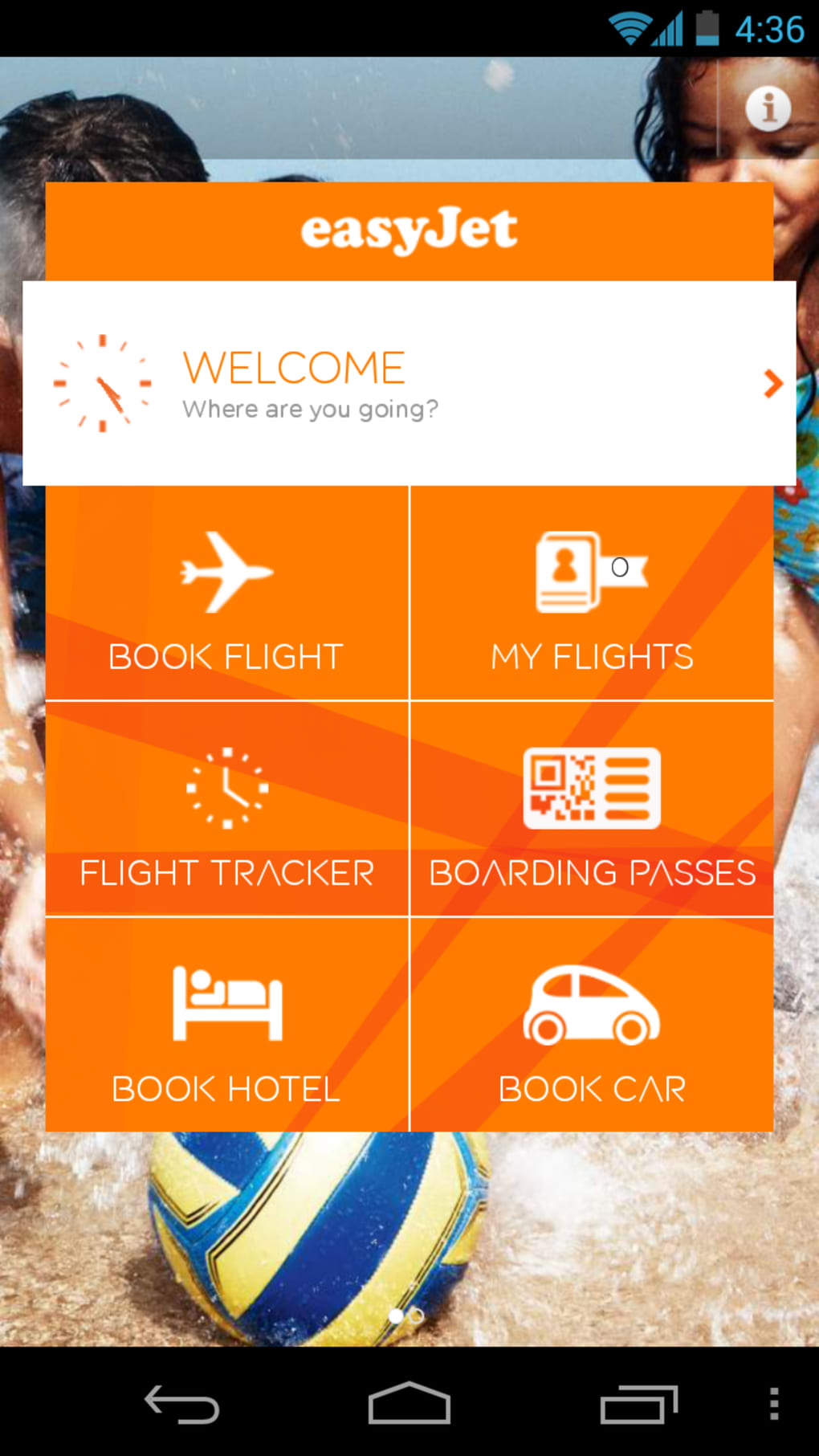 easyjet staff travel app