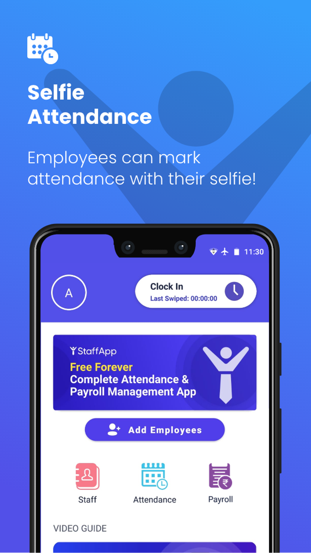 StaffAppFree Attendance Salary For Android Download