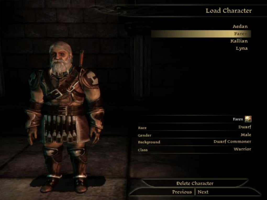 Dragon Age: Origins. Dwarf Commoner. 