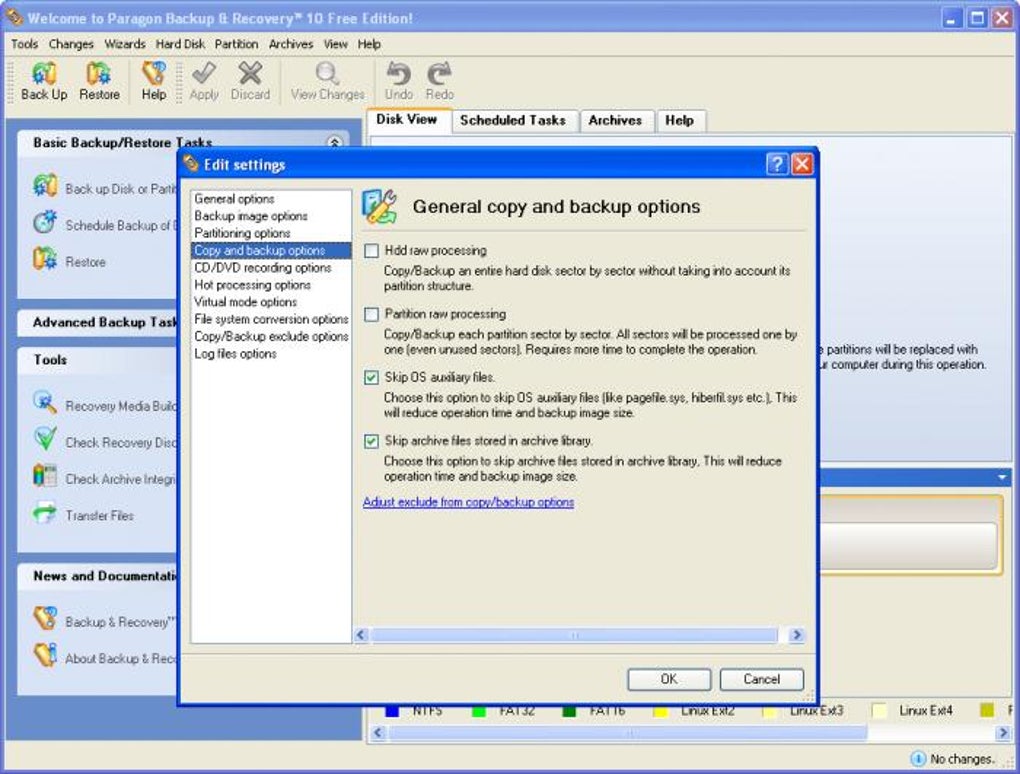 paragon backup & recovery 16 free edition download