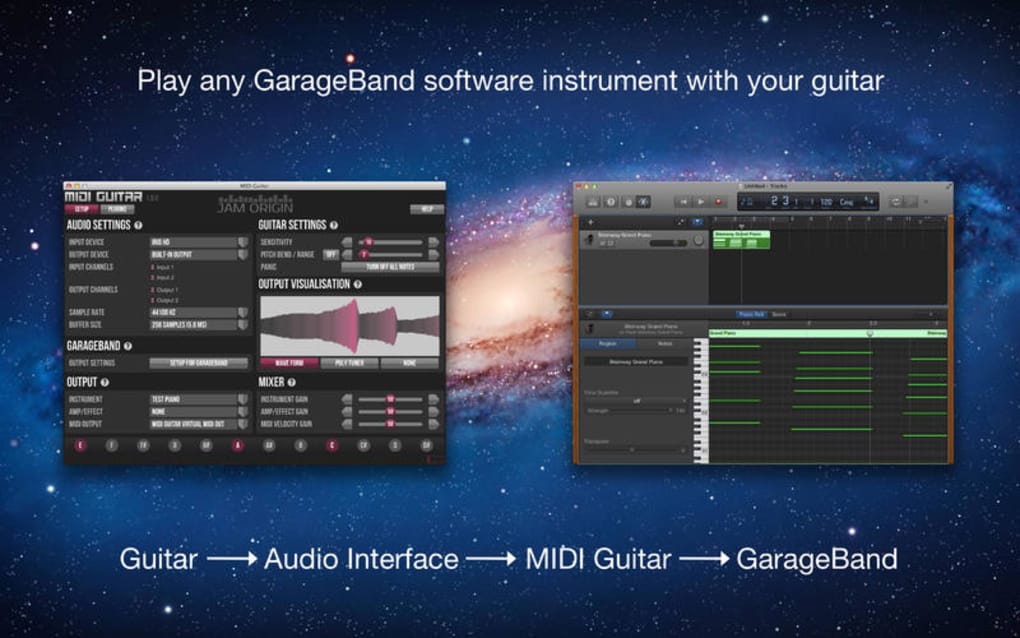 MIDI Guitar for GarageBand for Mac - Download
