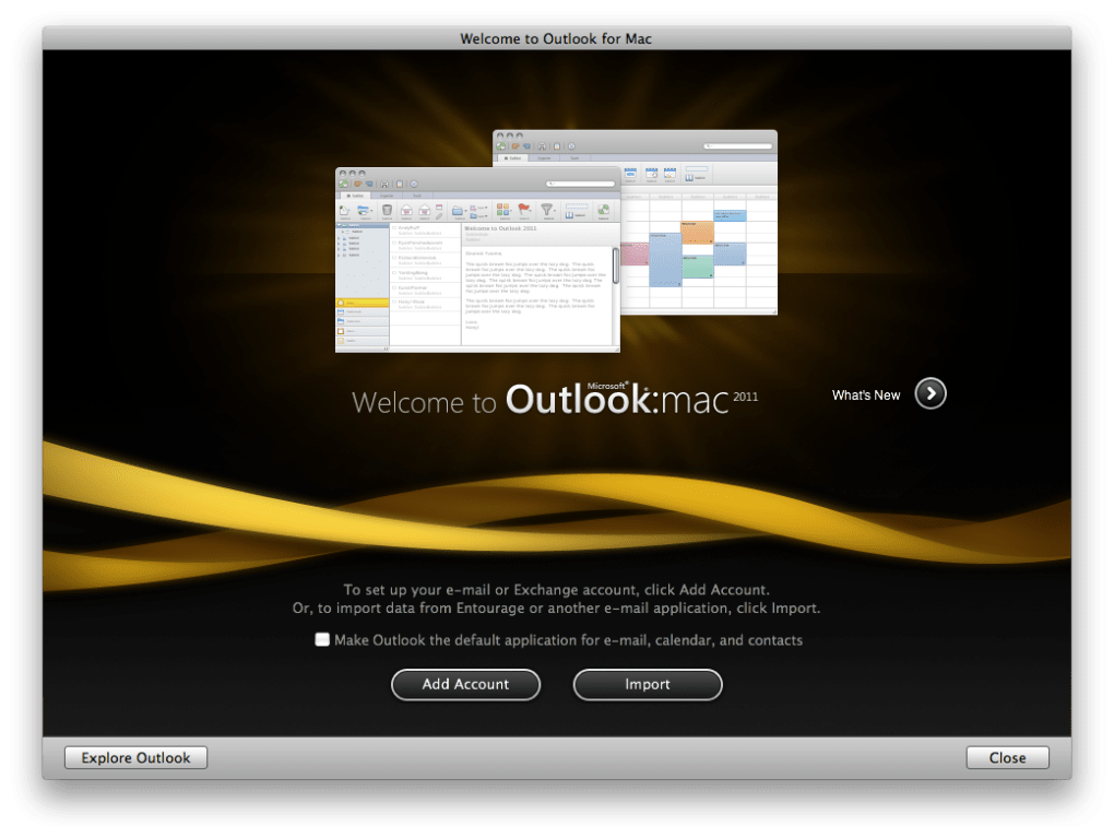 exchange online office for mac 2011