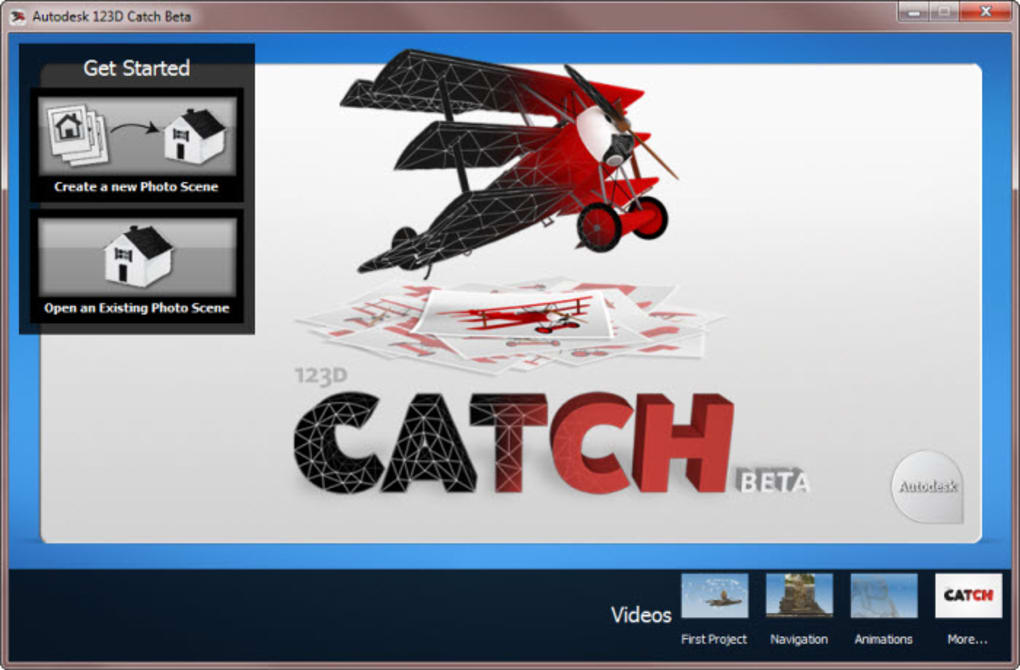 123d catch download windows 7