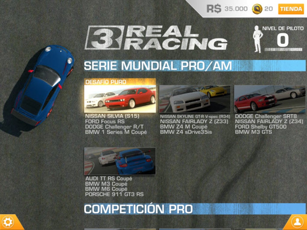 Real Racing 3 para iPhone Download