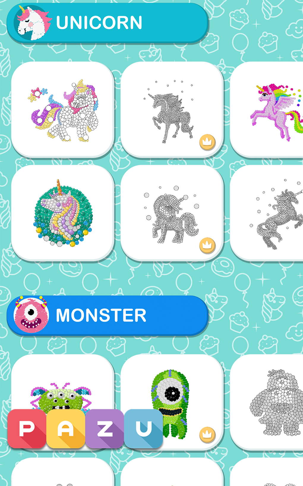 Coloring by number for kids - painting by digits for Android - Download