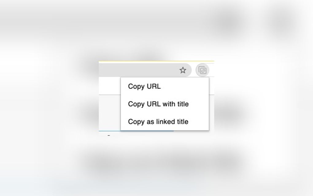 Improved URL copy for Google Chrome - Extension Download
