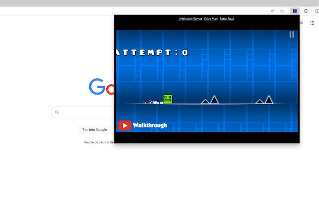 Geometry Dash Unblocked para Google Chrome - Extensão Download