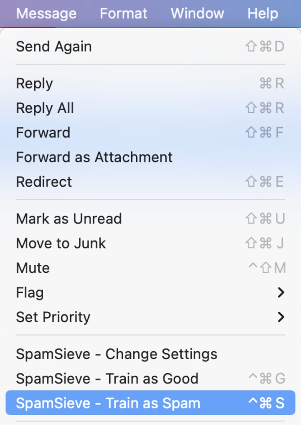 spamsieve for mac