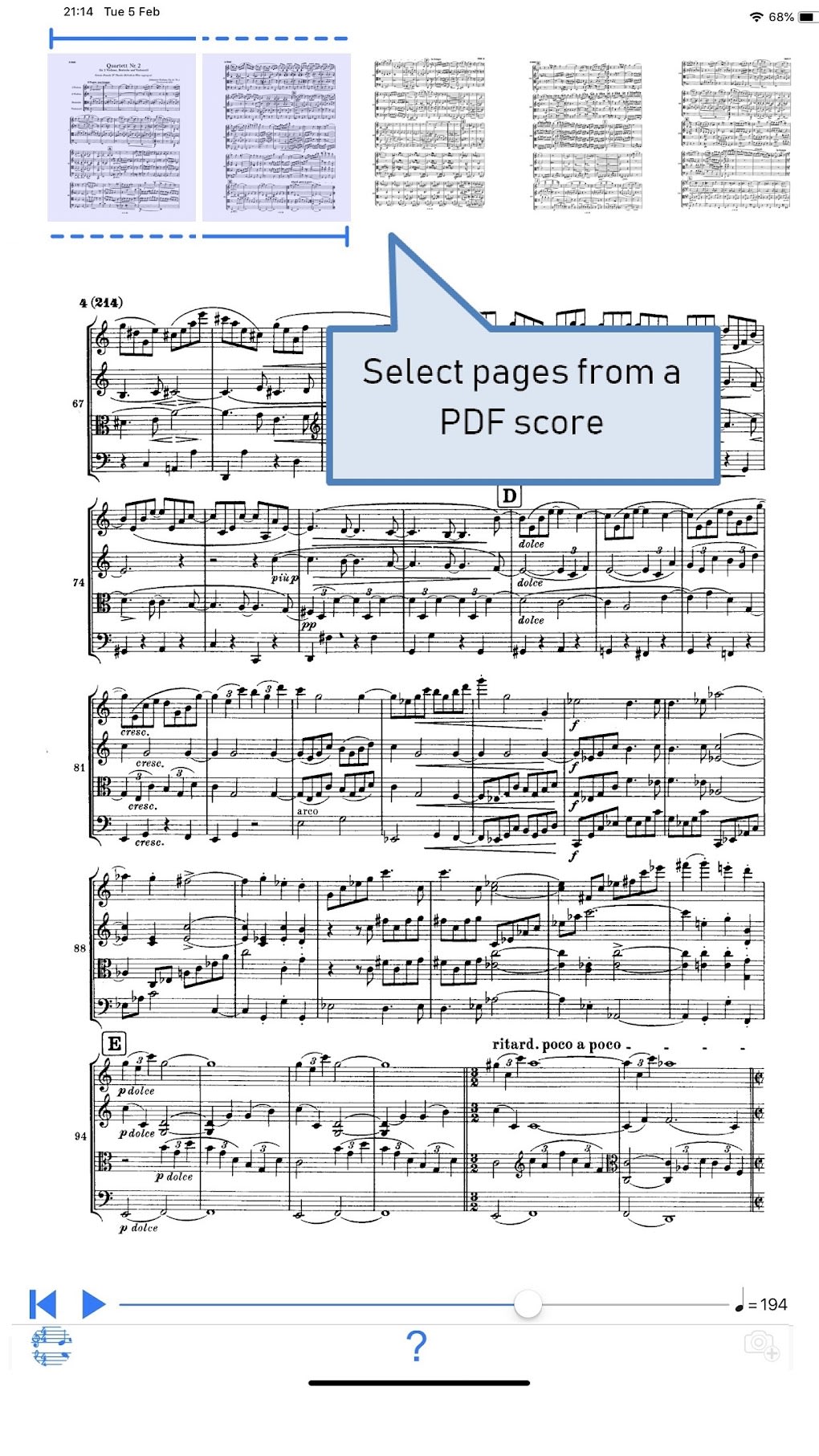 PLAYSCORE 2 NEW RELEASE FOR ANDROID™ 