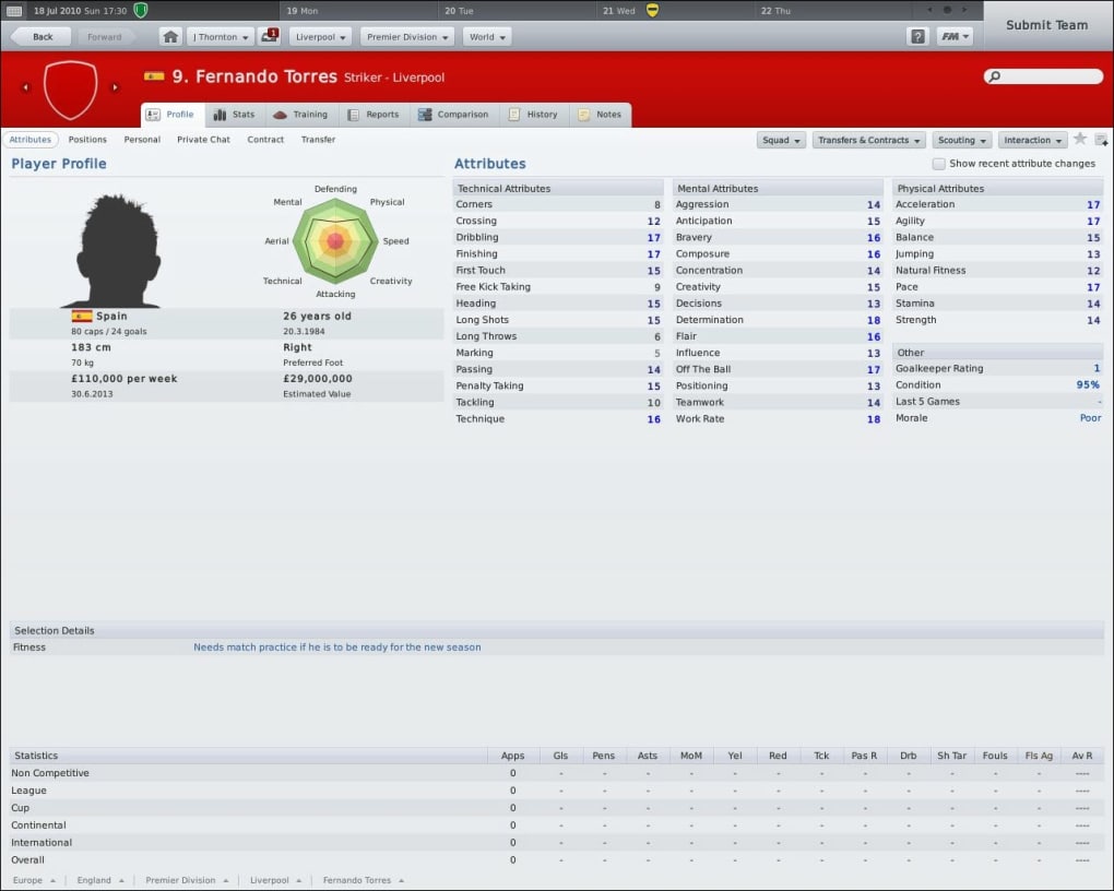 download free real football manager 2011