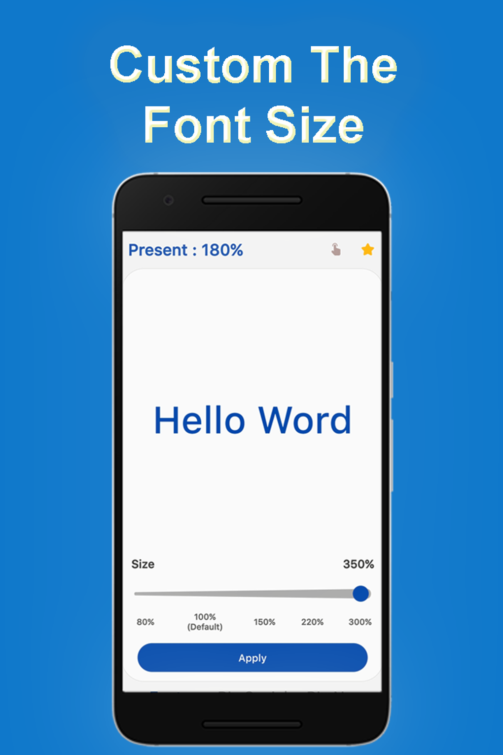 Big Font Change Font Size APK For Android Download