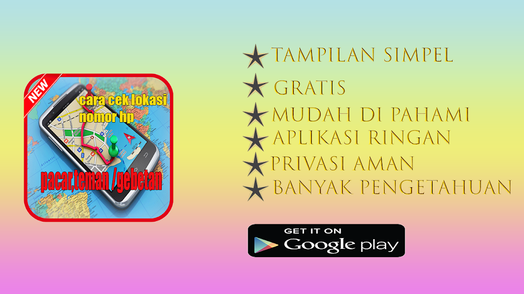 Cara lengkap cek lokasi no hp para Android - Download