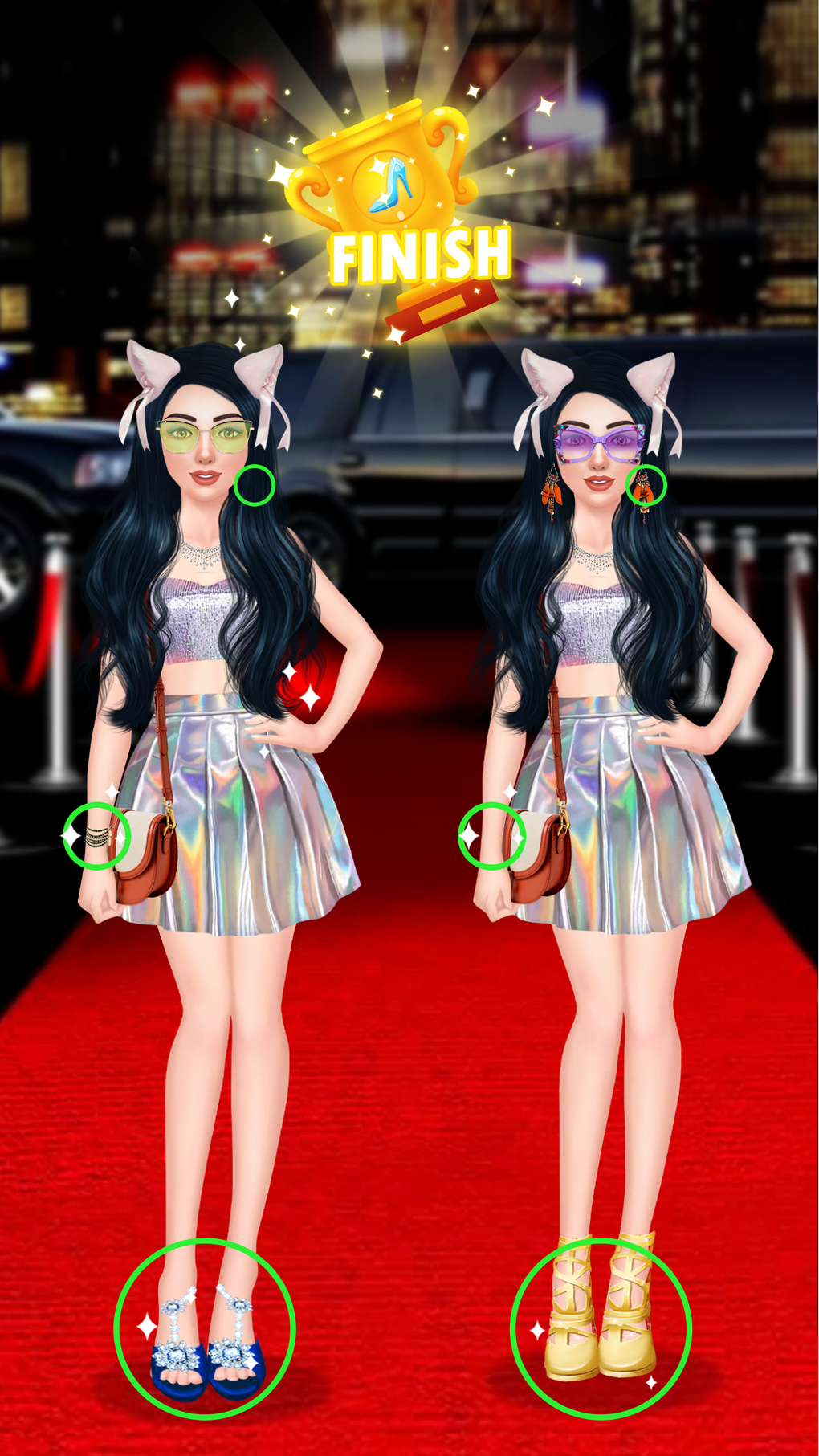 Dress up find differences para iphone descargar