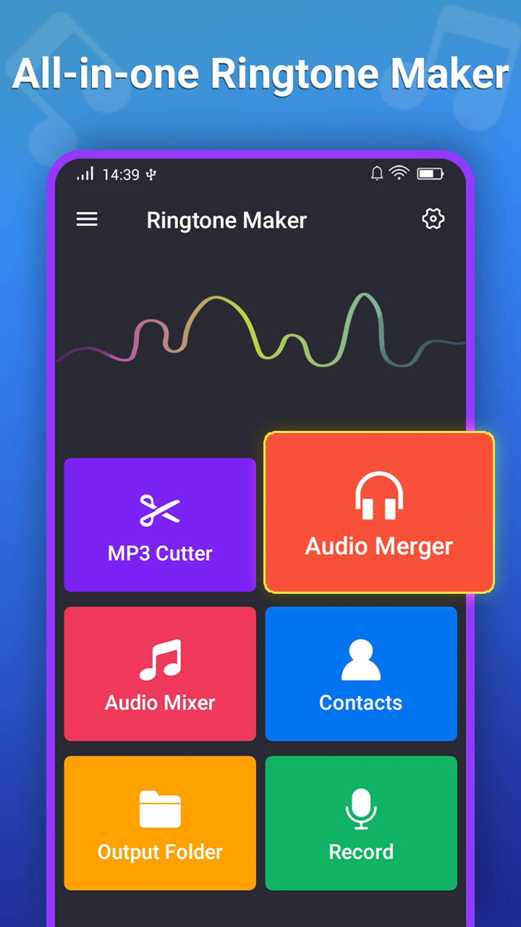 Ringtone Maker MP3 Cutter для Android — Скачать