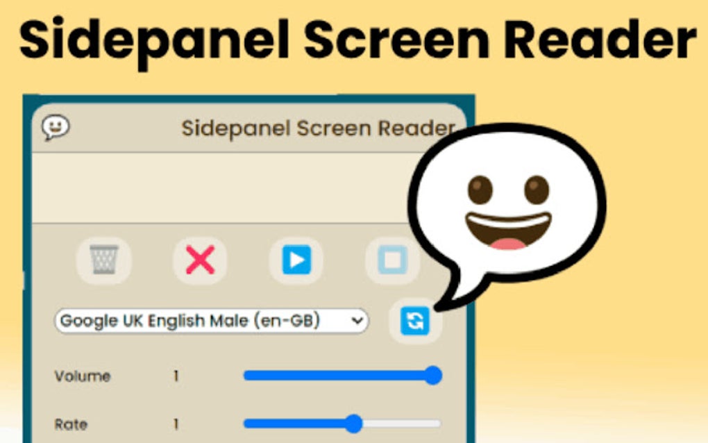 Sidepanel Screen Reader TTS Google Chrome Sidepanel screen reader tts google chrome