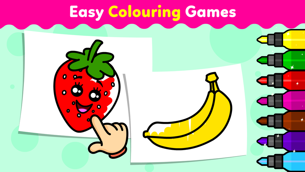 Coloring Games for Kids : 2 6 para iPhone - Descargar