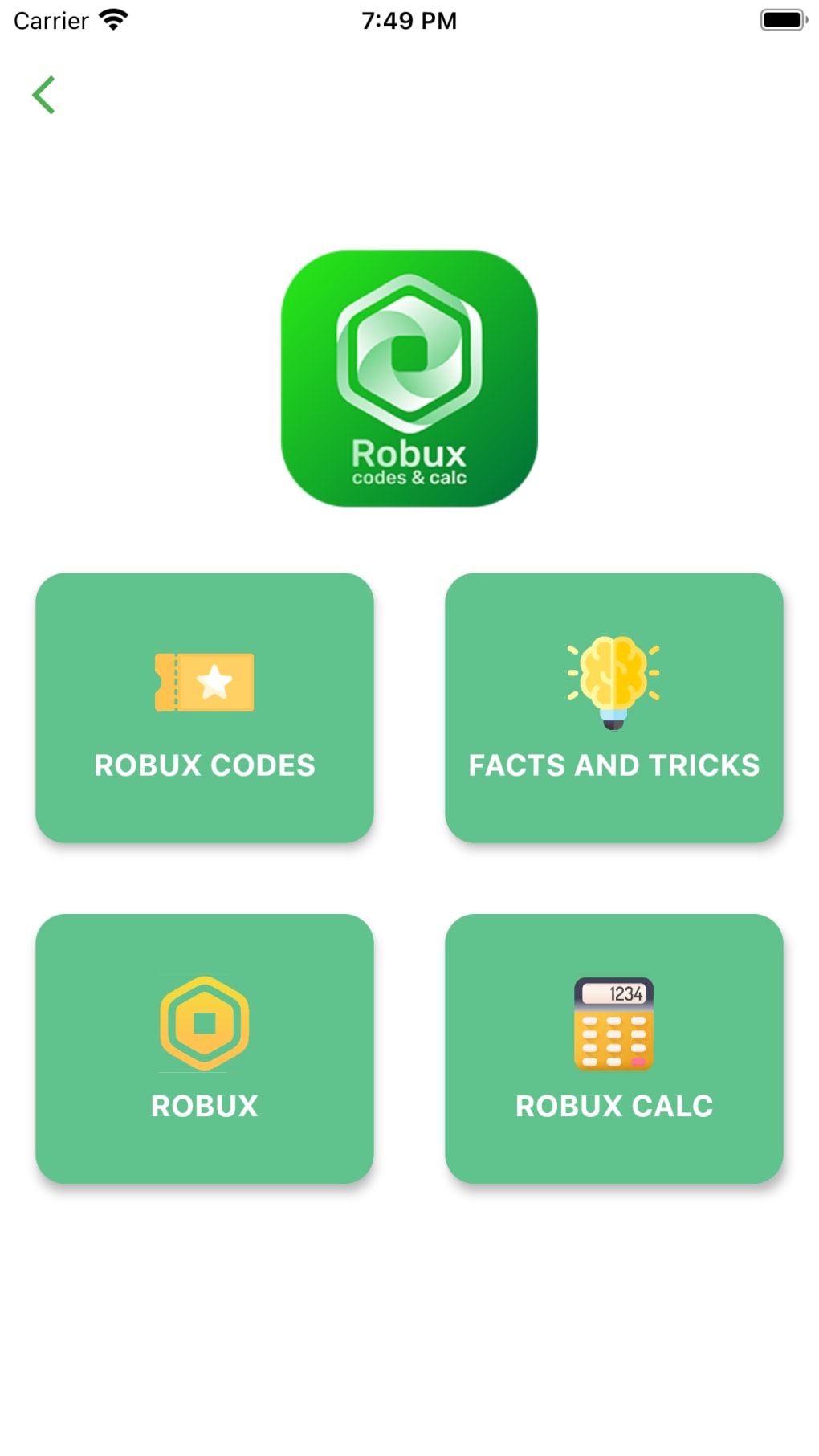 Robux Calc Codes for Roblox for iPhone - Download