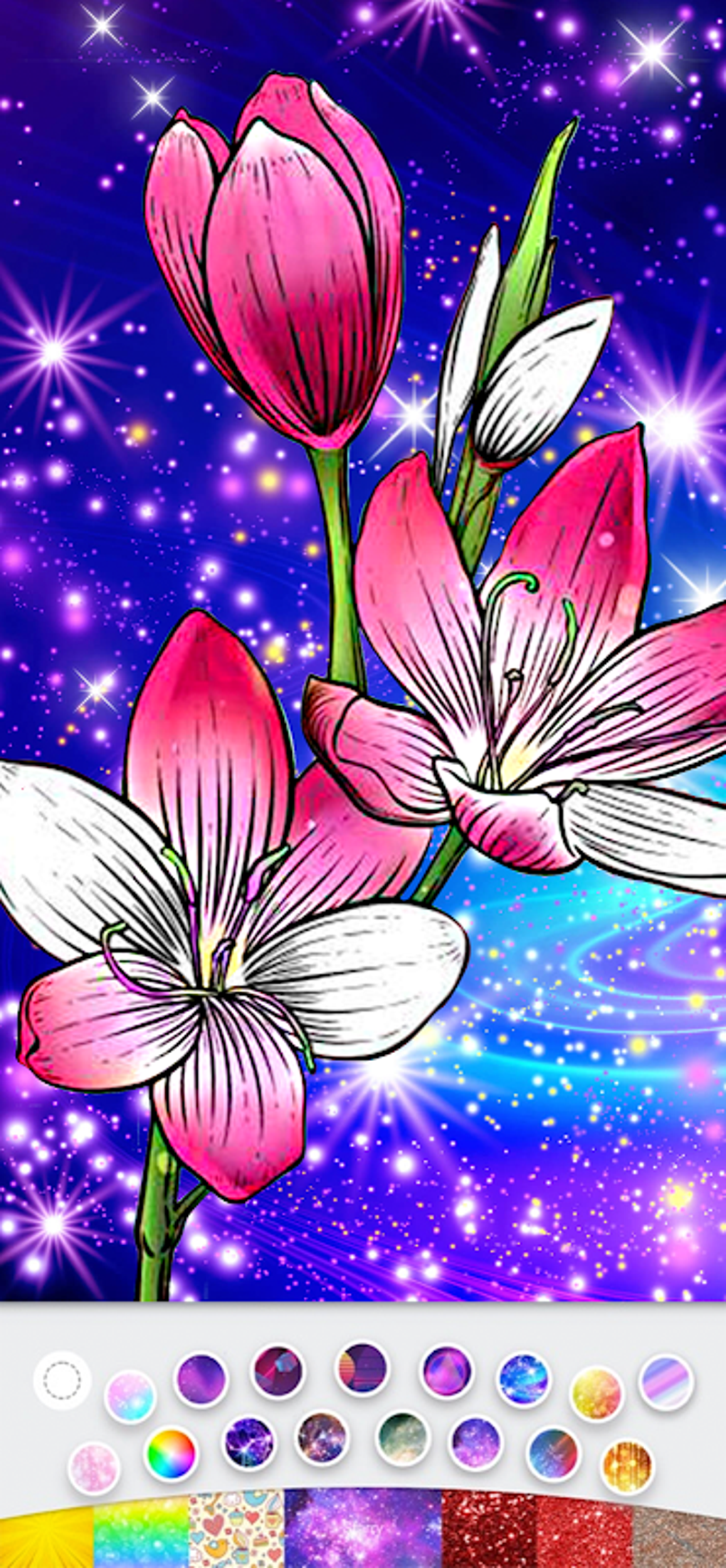 color-by-number-sparkling-color-book-girly-color-apk-para-android