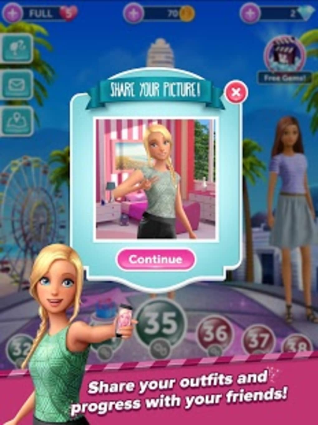 download want to play barbie games software