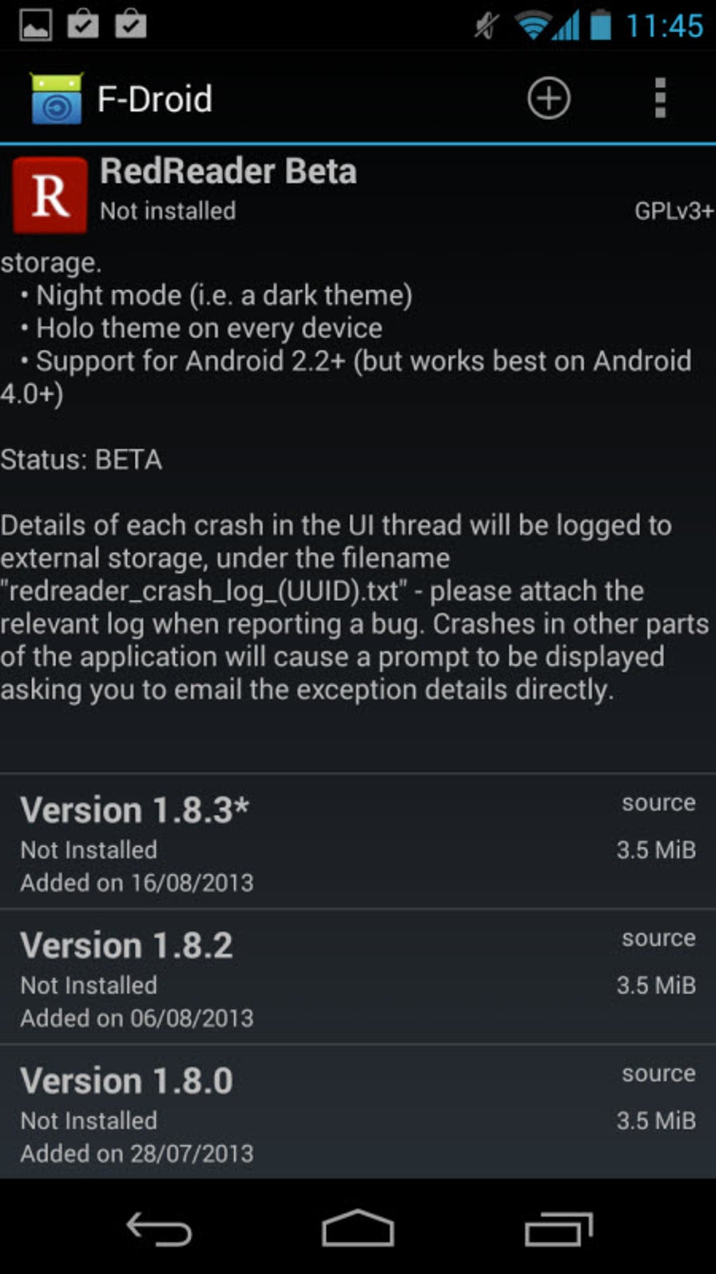 F Droid APK Para Android Download