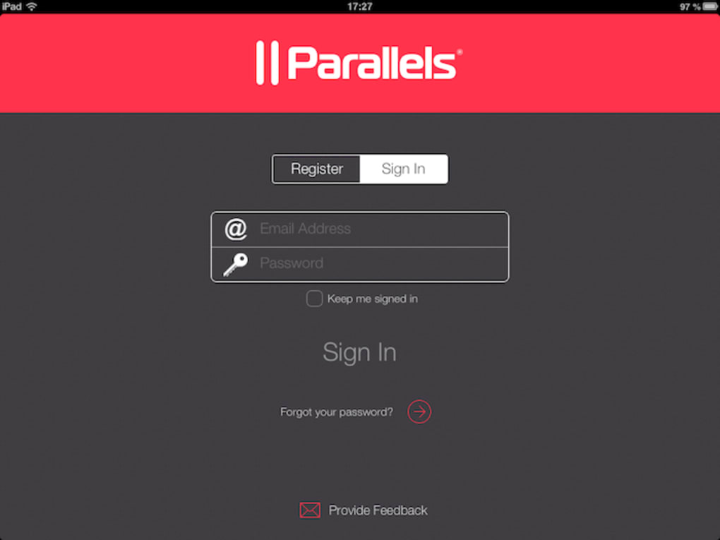 parallels access from another computer