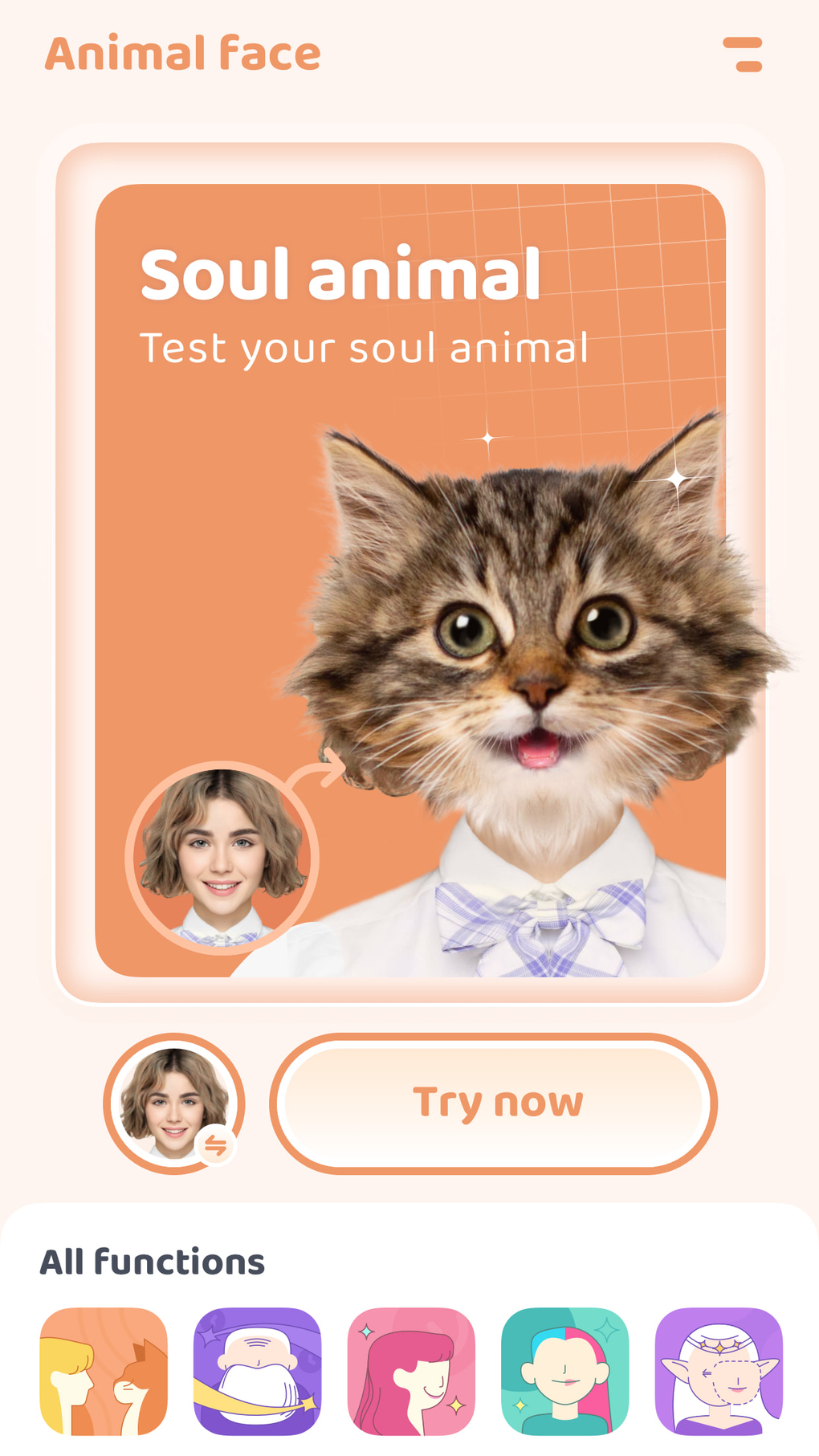 animal face app