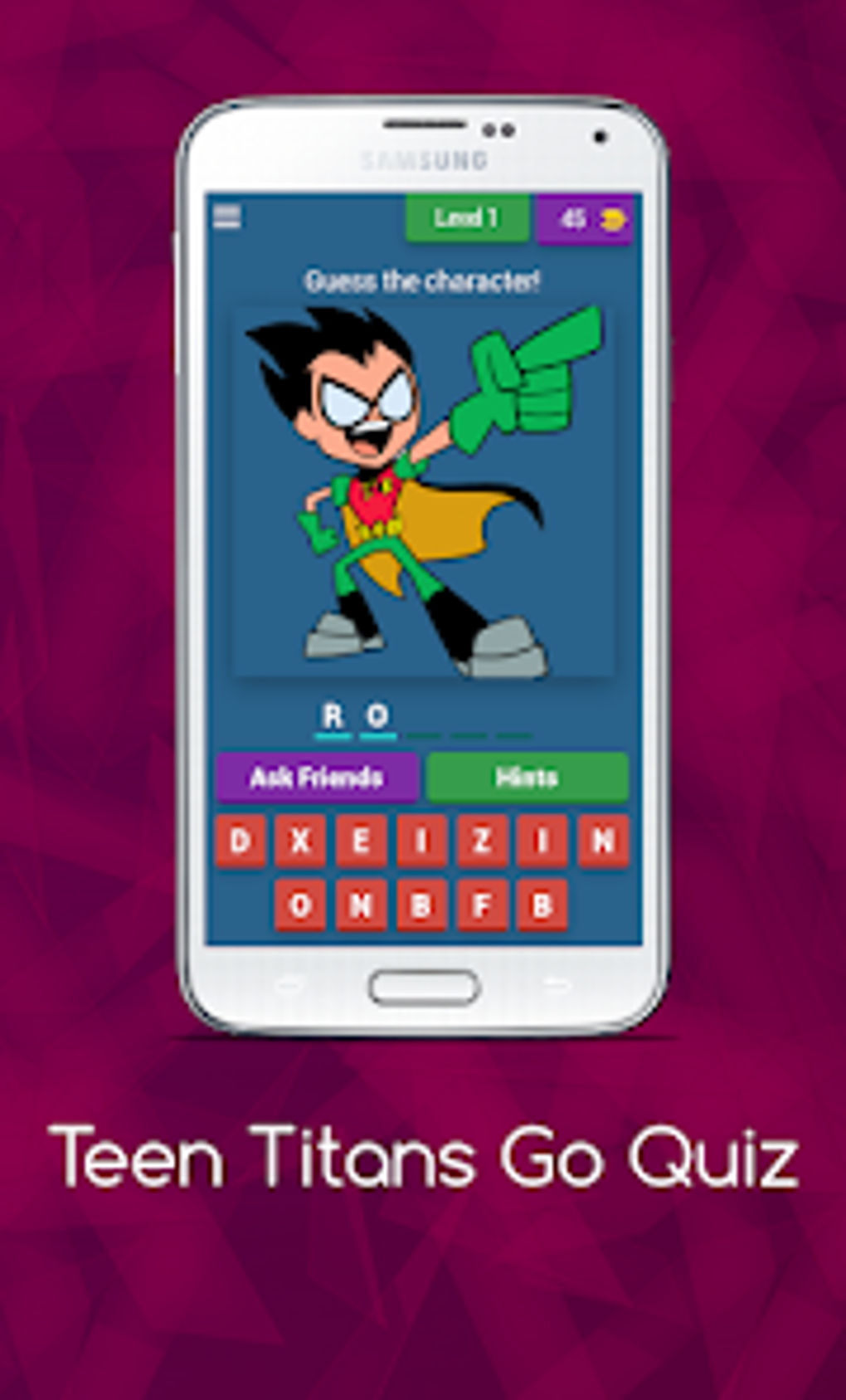 Teen Titans Go Quiz для Android — Скачать