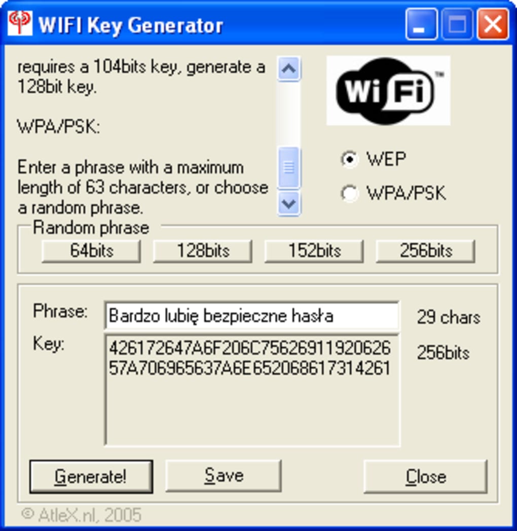 wpa key generator mac torrent