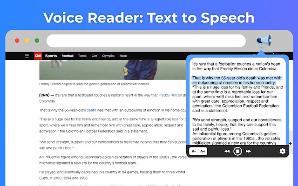 text to speech voice reader tts